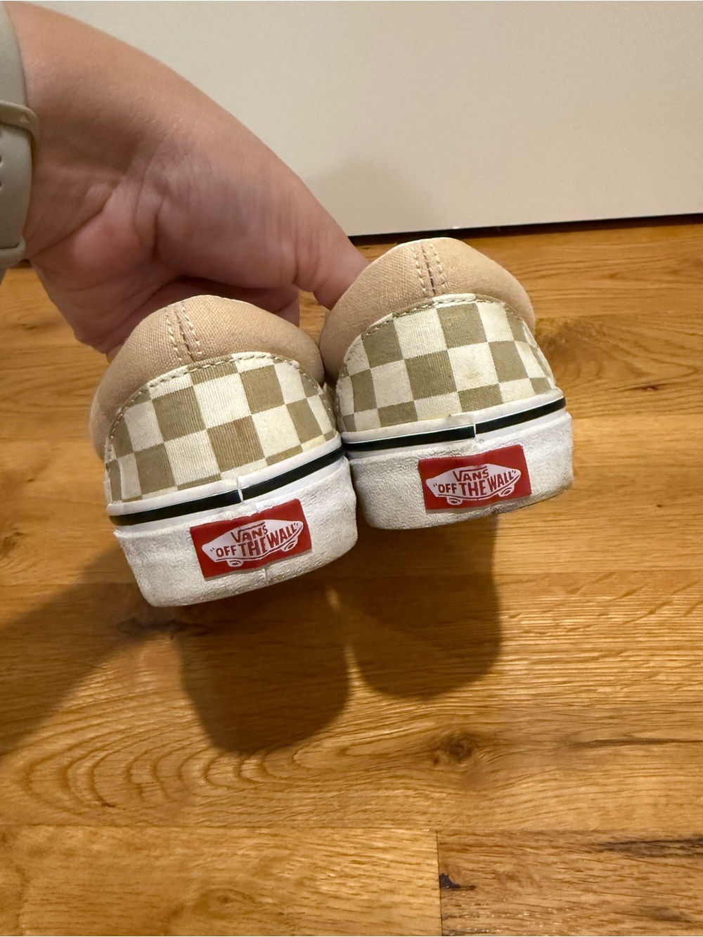 Frappe Checkered Vans 6.5 youth or 8 Women’s - Picture 4 of 7